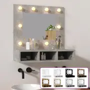 Mirror Cabinet with LED Wall Make up Cosmetic Mirror Multi Colours vidaXL