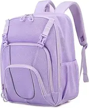 [ASKSKY] Mesh Backpack Heavy Duty See Through Transparent Backpack for School Large Capacity Bookbag for Swimming Beach