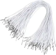 COHEALI 150pcs Elastic Barbed Cords Stretch Round String Elastic Loop Barbed Fastener for Crafting Book Binding for Cosplay Mask
