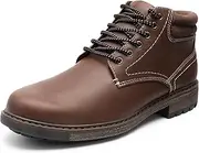 [shoeslocker] Men's Casual Boots Ankle Boots for Men Dress Loafer Classic Shoes for men With Waterproof Slip Resistant