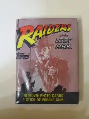 1981 Topps Raiders of the Lost Ark Movie - Brand New Unopened Trading Card Pack