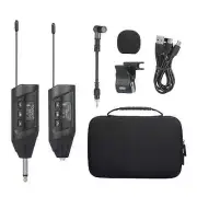 UHF Wireless Microphone System Receiver&Transmitter for Sax Saxophone Accessory