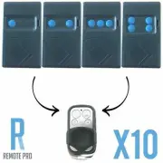 10 x SEAV TXS1 TXS2 TXS3 TXS4 TXS TX6 Garage/Gate Compatible Remote 433.92