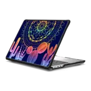 MacBook Pro 14-inch (M1 - M4) Impact Case Festive night cactus mandala colors