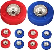 Sosoport 10pcs Mini Tabletop Shuffleboard Set for Compact Indoor Game for Family Bonding Hand Eye Coordination Fun Play Equipment for Tabletop Curling