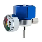 Propane Filling Adapter for Green Gas with Pressure Gauges and Thimble 2378
