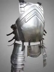 Dwarven Cuirass-Chest-Back Breastplate/Jacket Medieval LARP Sca Steel Armor Gift