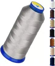 Bonded Nylon Thread for Sewing-Heavy Duty Nylon Thread for Leather, Jeans and We
