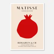 Galrie Henri Matisse Papiers Découpés Exhibition Poster - Iconic Modern Art Print, Poster Only, A4 21 x 30cm (8 x 12inch)