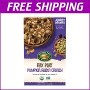 Whole Grain Flax Pumpkin Raisin Crunch Cereal - 12 Pack of Nutrient-Dense Boxes