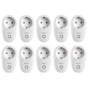 [10PCS] Sonoff S26R2TPF European Standard Smart WiFi Socket Support Remote Phone Timing Voice Control