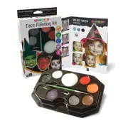 Snazaroo Palette Set Scary Face/Body Dress Ups Novelty Fun Face Painting Kit