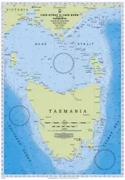VIC - TASMANIA Marine Safety Chart - C OTWAY TO PT HICKS INC TASMANIA + BONUS