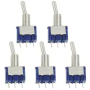uxcell a12072300ux0597 Single Pole Double Throw SPDT On/On Toggle Switch 5