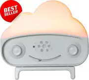 Snoobie White Noise Machine 12 Sounds Night Light Grey