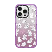 iPhone 16 Pro Impact Case MagSafe Compatible Bunnies
