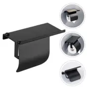 Stainless Steel Paper Towel Holder Organization Adhesive Shelf Napkin Case