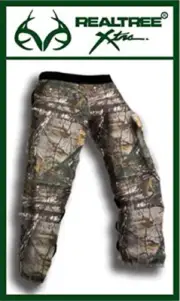 REALTREE CAMO SAFETY CHAPS w Apron Style Reg. size TOTAL length 37"