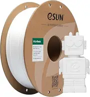 eSUN Basic PLA Filament 1.75mm, ePLA 3D Printing Filament Dimensional Accuracy +/- 0.03mm, 1KG Spool (2.2 LBS) Compatible with Most 3D Printer,White
