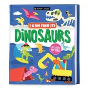 Brain Games I Can Find It Dinosaurs Children's Sticker Book