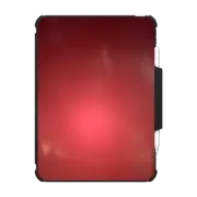 iPad Pro 11-inch (M4) Impact Folio Case Abstract Burgundy Red Pink Gradient Bokeh