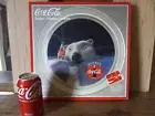 Vintage Coke / Coca-Cola Glass Polar Bear Platter