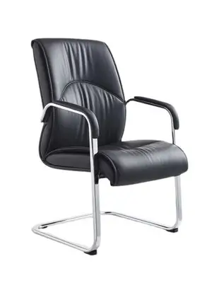 辦公椅子 辦公家具會議椅弓形皮椅洽談椅商業會客接待辦公室椅