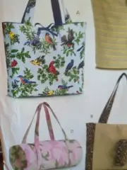 McCall's Sewing Pattern m4905 FASHION ACCESSORIES-BAGS/ ONE SIZE UC/FF