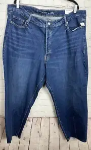 Old Navy High Rise OG Straight Ankle Secret Slim Pockets Denim Jeans Sz 24, NWT