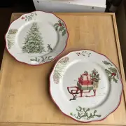 Heritage Collection Chipmunk & Bunny Forest Salad Plates Better Homes & Gardens