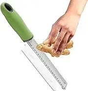 Ungtyb Lemon Zester Tool - Cheese Shredder with Small Brush | Cheese Shredder, Hand Held Cheese Grater, Kitchen Gadgets, Stainless Steel, for Fruits, Vegetables, Cheese, Chocolate