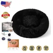 Warm & Cozy 48-Inch Plush Bed for Cats & Medium to Large Dogs - Easy Care
