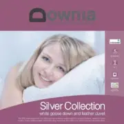 Downia Silver Collection White Goose Down & Feather Duvet