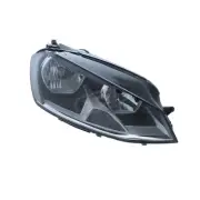VW Golf Mk7 2012-2017 Headlight Headlamp Black Drivers Side Offside Right Hand