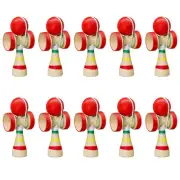 Japanese Toy Kendama Mini Figurine Lot 10 Set New