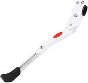 Heavy Du Mou ain Bike Support Cycling Prop Adjustable Side Rear Kickstand (White)