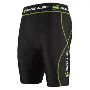 Mens Compression Shorts Sports Briefs skin tight fit gym Running Base layer