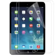 For iPad mini 3 (2014),iPad mini 2 (2013), iPad mini 1 (2012), Clear 2 Pack Plastic Screen Protectors
