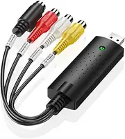 VHS to Digital Converter USB 2.0 Video Converter o Capture Card VHS Box VHS VCR TV to Digital Converter Support Win Multicolor