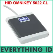 HID® OMNIKEY® 5022 CL 13.56Mhz GREY 5022CL CONTACTLESS SMART CARD NFC READER USB