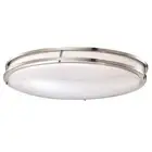Flush Mount Ceiling Light, 24 Inch Oval LED Lighting Fixture Kitchen, Bedroom...