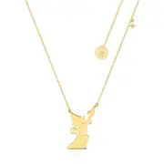 Couture Kingdom - Disney - Fantasia Sorcerer Mickey Necklace Yellow Gold