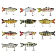 6 Segment Hard Baits Fishing Lures Hard Baits Freshwater Saltwater Fishing Lures