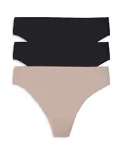 Natori Bliss Bare Thongs, Pack Of 3