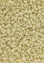 6/0 TOHO ROUND Opaque Light Beige Seed Bead (8g)