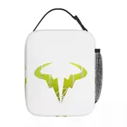 c293 Rafael Nadal Illustration Funart Lunch Bags Insulated Lunch Tote Waterproof Bento Box Picnic Bags for Woman Work Children School k293