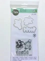 NIP Sizzix Framelits Dies & Stamps Sending Free Hugs Cactus Jen Long #662682