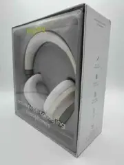 Heyday Active Noise Cancelling Bluetooth Wireless Over-Ear Headphones - White