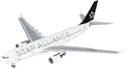 Pre-Built Model Aircraft 14CM 1/400 for TAP Air Portugal A330-200 CS-TOH Starry Sky Scale Model Airplane Replica Aviation Display Piece Miniature Airplane Model