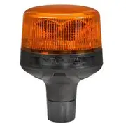 Narva 9-33V Short Profile Eurotech II LED Strobe Rotator Amber Flexible Pole Mount - 85256A-1